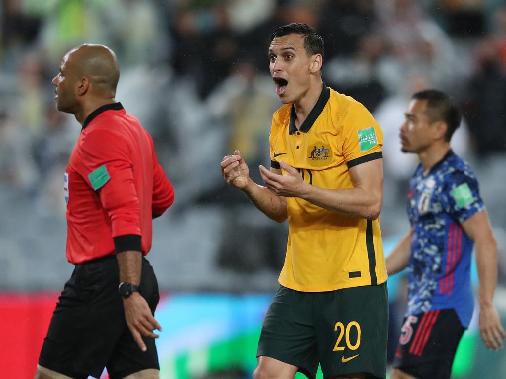 Socceroo Trent Sainsbury has joined Al-Wakrah. Picture: Matt King/Getty Images