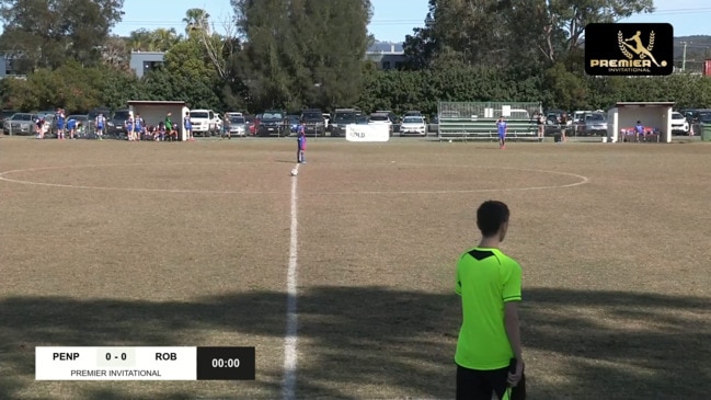 REPLAY: Premier Invitational - Gold Coast Football - Peninsula Power vs Robina (U14/15 Boys)