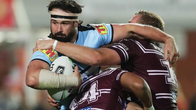 Cronulla were beaten to the punch all night. Photo by Matt King/Getty Images.