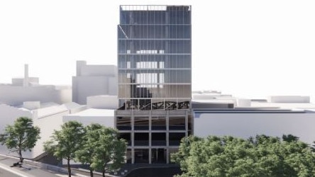 An artist's impression of the originally proposed 10-storey office complex at 55-57 Stewart St in Richmond, which has since been approved for seven storeys. Picture: Excerpt from council documents.