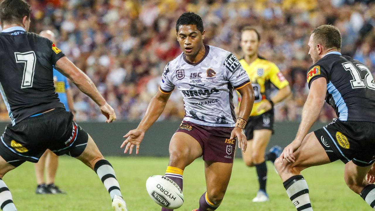 Anthony Milford put on a kicking masterclass against the Sharks. 