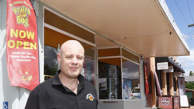 Geeveston chemist Ian Magill stayed open during the height of the bushfire threat to support locals. Picture: MATT THOMPSON