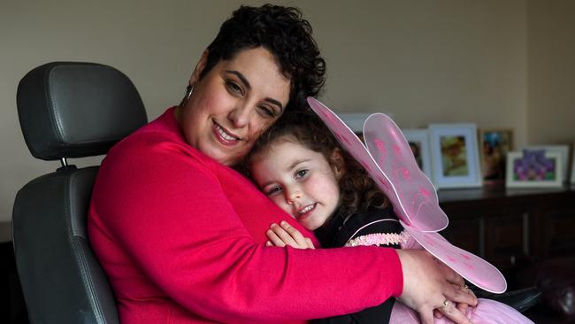 Leah Byrne and daughter Hazel, 3.