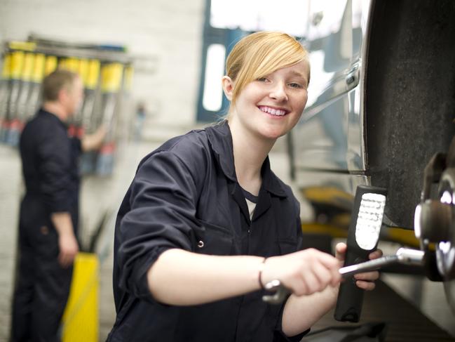 Upskill: Women in Auto Trades. Course at Sydney TAFE to get more women into the automotive industry and onto apprenticeships