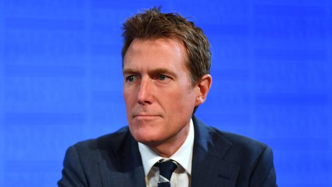 Attorney-General Christian Porter says the CFMEU is “off the chain”. Picture: AAP Image/Mick Tsikas