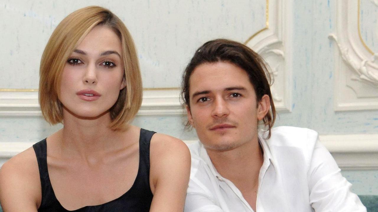 With her Pirates co-star Orlando Bloom in 2006. Picture: AP