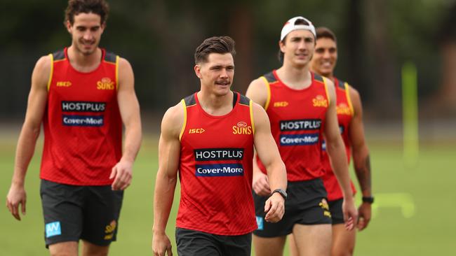 Gold Coast’s Ben Ainsworth posted a career-high KFC SuperCoach score in Round 14. Picture: Chris Hyde/Getty Images