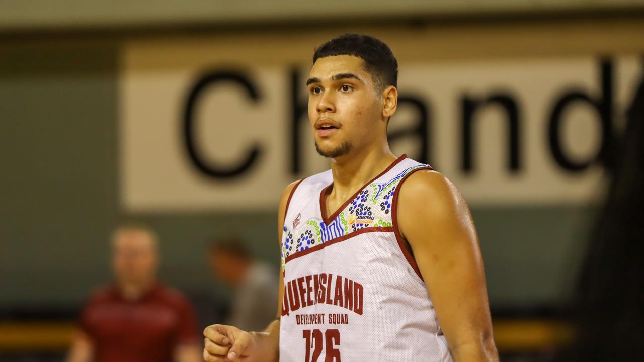 Queensland South and Gold Coast big man Elijah Kamu.