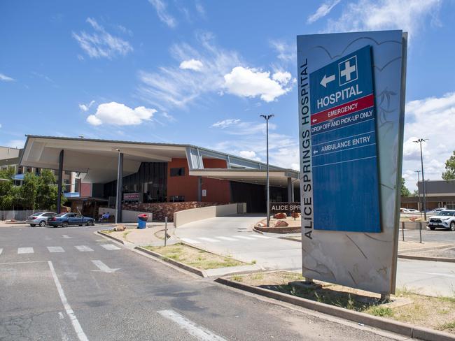 Alice Springs Hospital .Thursday January,26,2023.Picture Mark Brake