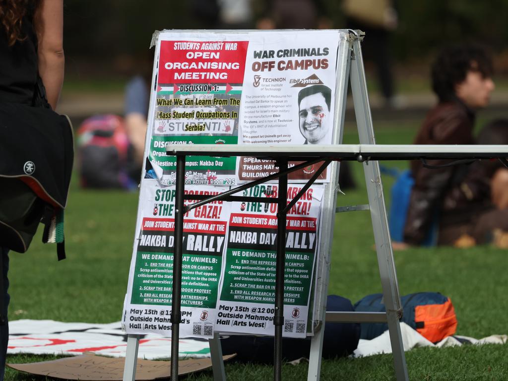 Protesters failed to ‘relaunch’ their controversial encampment. Picture: Jason Edwards
