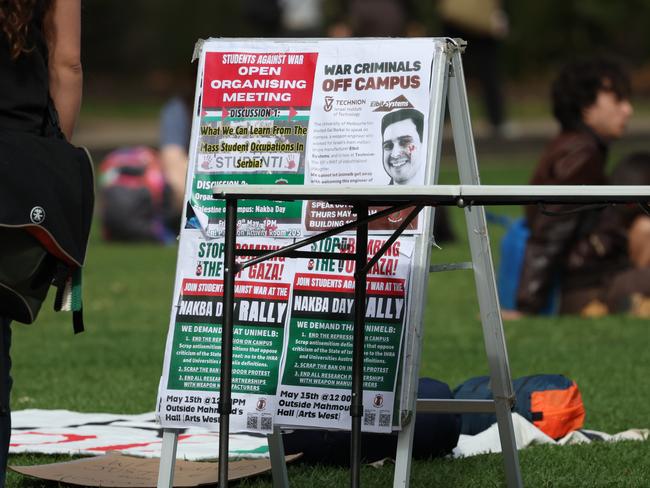 Protesters failed to ‘relaunch’ their controversial encampment. Picture: Jason Edwards