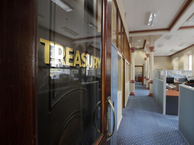 Inside the Hobart Treasury Buildings. Picture: RICHARD JUPE