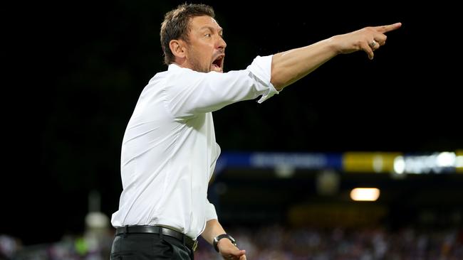 Perth Glory coach Tony Popovic: ‘I expect our team to play without fear and to continue on the good form that we’ve shown in our local competition.’ Picture: Getty Images