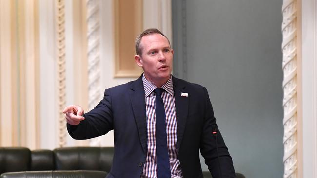 Minister Sport Mick de Brenni is accused of pork-barrelling over the redistribution of sporting grants in the state. Photo: NCA NewsWire / Dan Peled