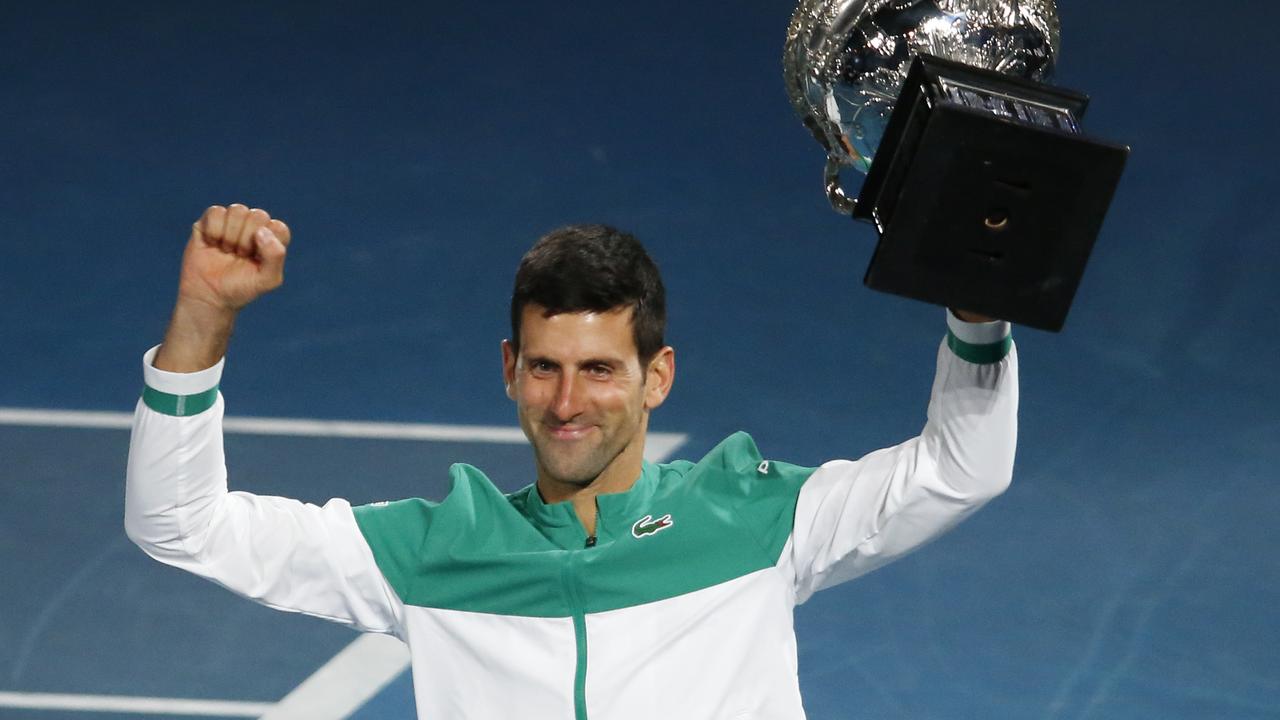 Novak Djokovic could be vying for history in Melbourne.