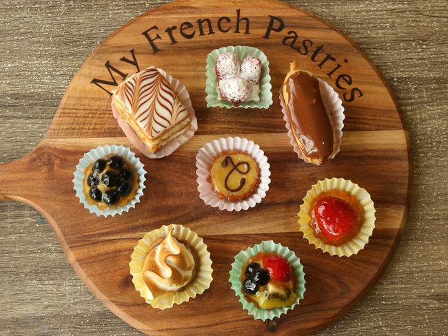 My French Pastries doesn’t have a shop front but bakes from home in a unit. Picture Glenn Hampson