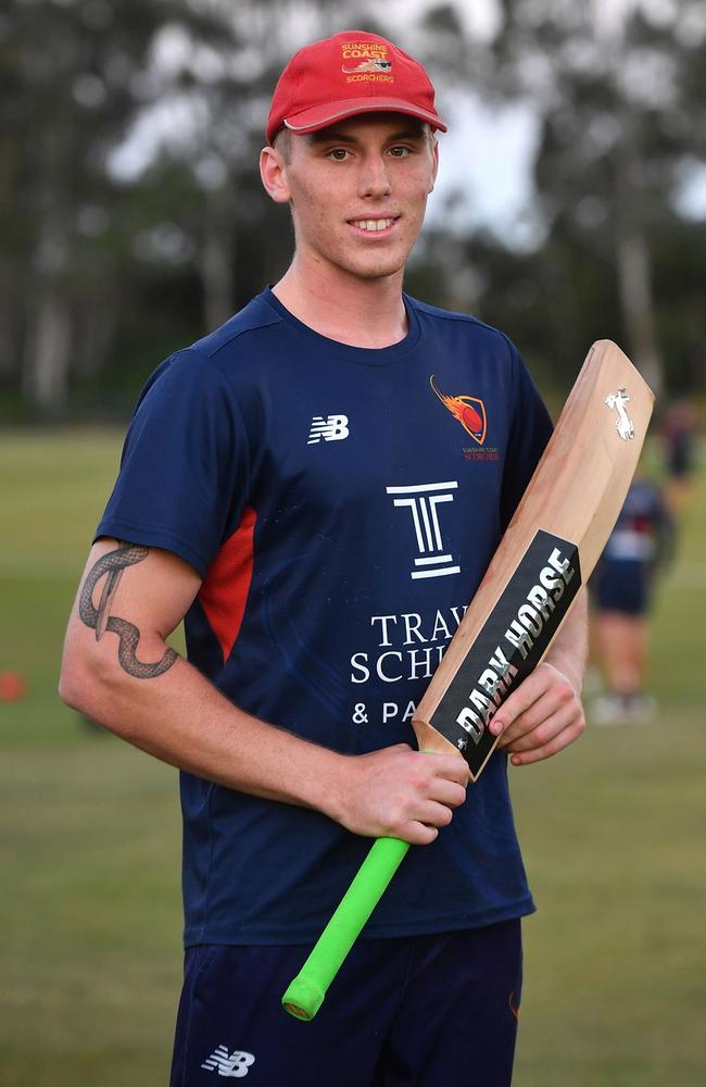 Sunshine Coast Scorchers wicket keeper Alex Maidment. Picture: Warren Lynam Photography.