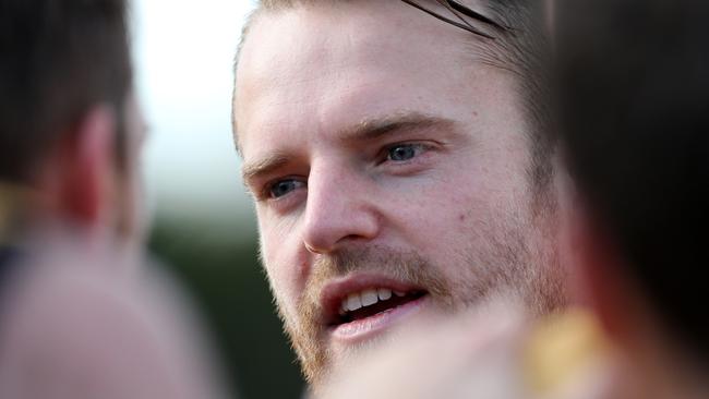 Kane Leersen, pictured in 2018 as coach of Colac, is at the helm of Colac & District league’s Interleague squad for 2025. Picture: Mike Dugdale