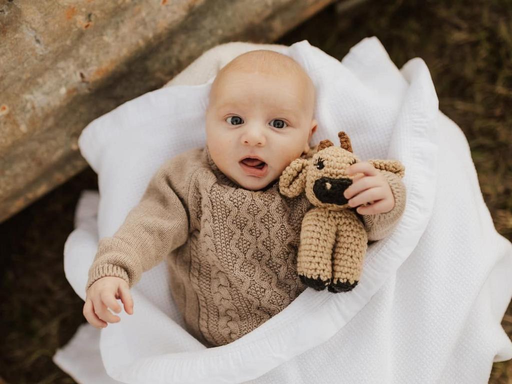 The Southern Downs cutest baby of 2024 can be revealed as fan favourite Cody Glasby (Photo: Supplied/ Amy Jane Mehrgan)