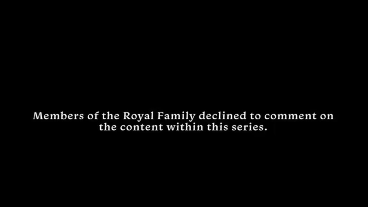 The Netflix show claimed in its opening message that the royals were contacted for comment. Picture: Netflix