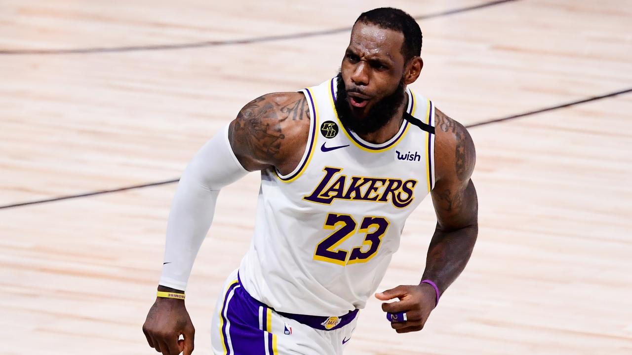LeBron James’ Lakers will try and go back-to-back. (Photo by Douglas P. DeFelice/Getty Images)