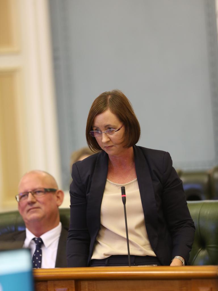 Yvette D’Ath at Parliament. Picture: Annette Dew