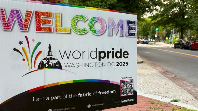 World Pride in Washington DC, June 2025. Picture: Benedict Brook