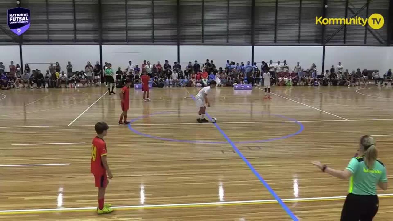 Replay: Football Victoria Navy v Football South Australia (U13 Boys) -  2025 National Futsal Championships Day 1