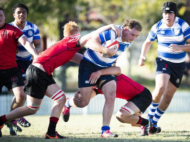 GPS First XV Rugby Union Nudgee College vs St Josephs Gregory Terrace. Nudgee #1 Will Jones.  August 8, 2020. Picture: Renae Droop