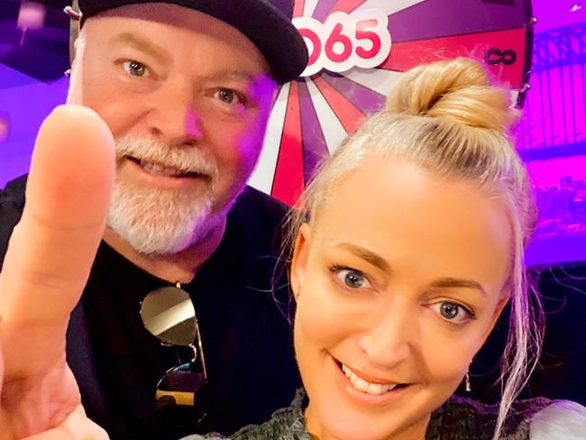 Kyle Sandilands and Jackie ‘O’ Henderson. Picture: Instagram