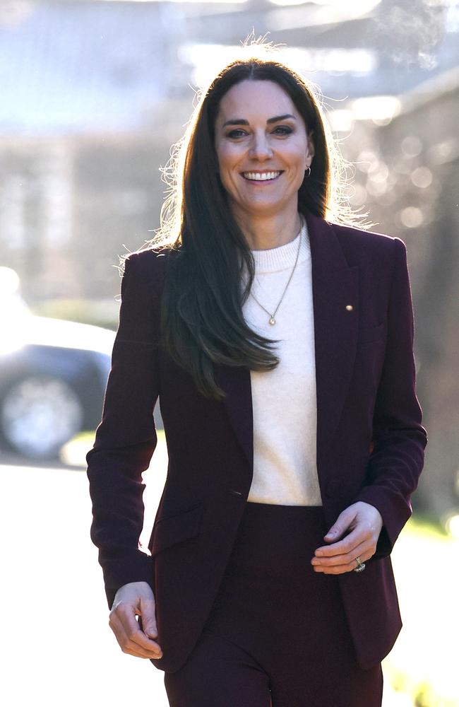 The suit was recycled just a few weeks later at a reception for the England Wheelchair Rugby League Team at Hampton Court Palace. Picture: John Phillips/Getty Images