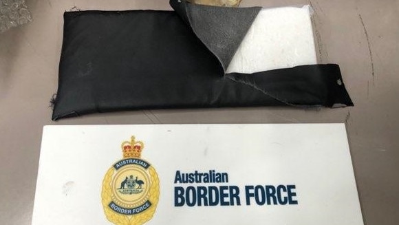 A man charged over the alleged importation of methylamphetamine, or 'ice' into Sydney packed in the false bottom of handbags sent by air mail, has been refused bail in Manly Local Court. Picture: NSW Police