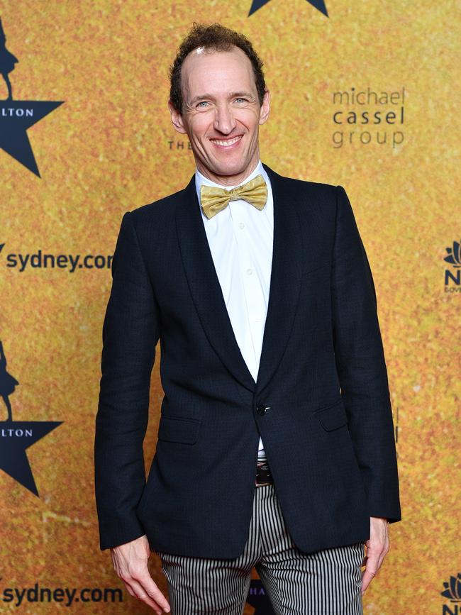 Broadway’s Hamilton producer Jeffrey Seller attends the Australian premiere of Hamilton at Lyric Theatre, Star City on March 27, 2021.