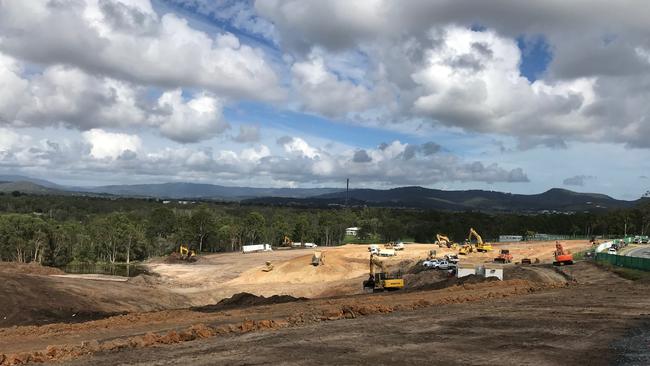 The site of the new Coomera Secondary school.