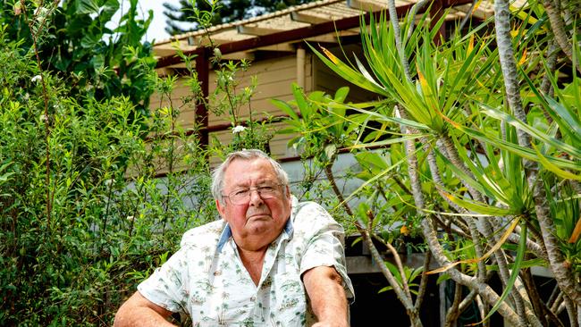 Frank Beaumont’s five-bedroom Goodna home is worth almost $100,000 less since the flood. Picture: Richard Walker