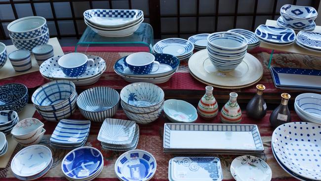 Porcelain known as Arita ware has been produced in and around Arita since the 17th century. Picture: Alamy