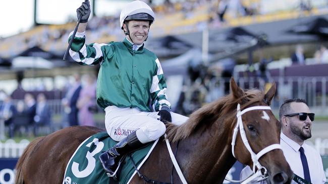 Kerrin McEvoy has a strong book of rides at Hawkesbury on Tuesday. Picture: Getty Images