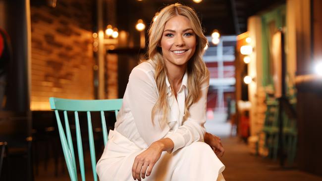 Sam Frost runs youth workshops Believe By Sam. Picture: Richard Dobson