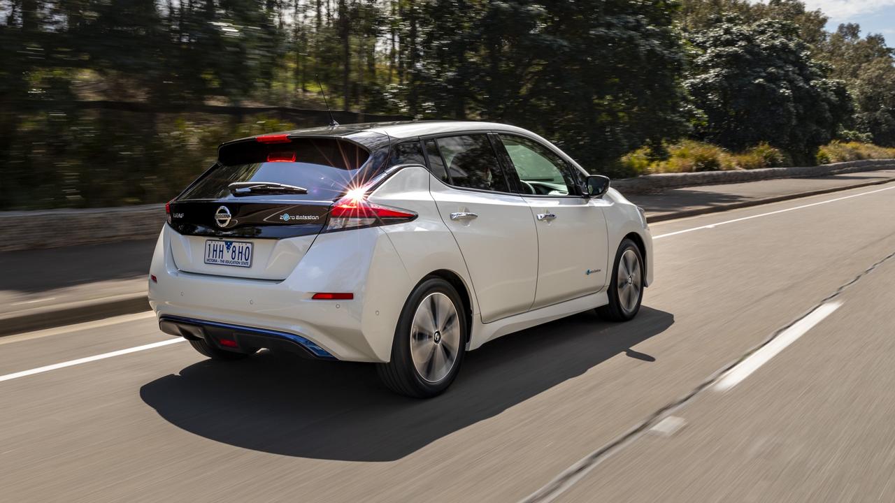 The Leaf can drive up to 270km in one charge.