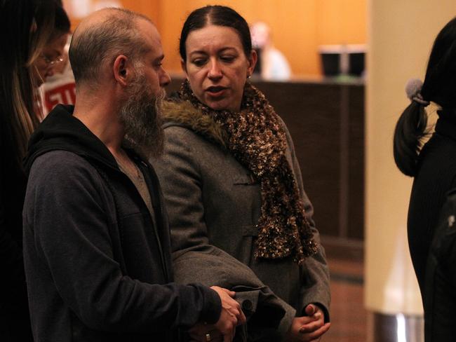 Shouting was heard from inside the meeting room at the Mascot Holiday Inn, and many owners walked out. Picture: AAP Image/Danny Casey