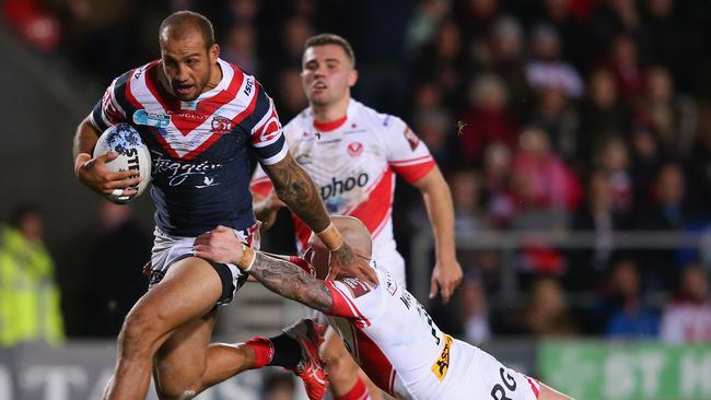 Blake Ferguson against St Helens.