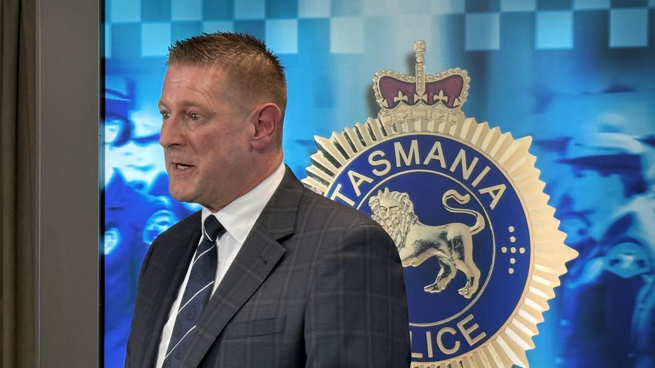 Tasmania Police Detective Inspector David Gill of South East Criminal Investigation Branch.