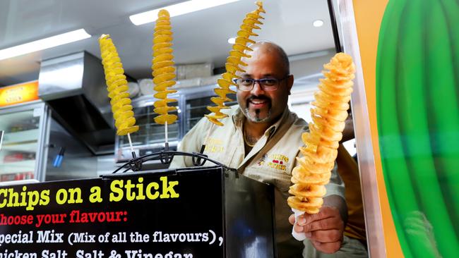 Chips on a Stick co-owner Deep Shah. Picture: Jenifer Jagielski