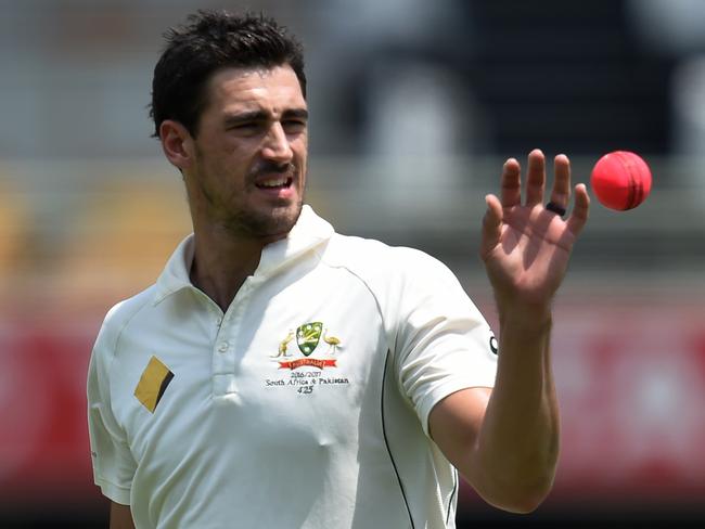Australian bowler Mitchell Starc has been a pink-ball nightmare for touring teams.
