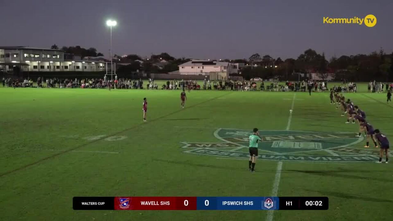 Replay: Wavell SHS v Ipswich SHS (Walters Cup) 2025 Langer Trophy Round 1