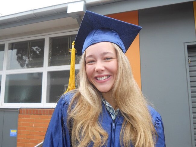 Mount Waverley Secondary College school captain Charlotte Wilkes.