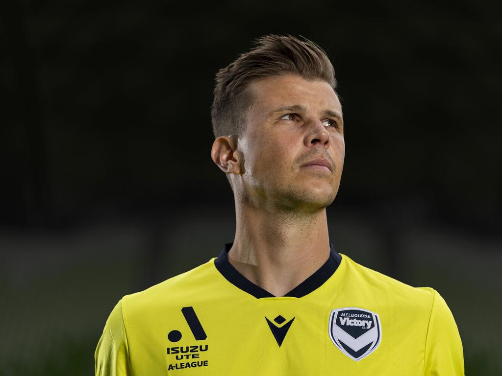 Melbourne Victory must play Mitch Langerak in their ‘Big Blue’ clash against Sydney FC. Picture: Getty Images