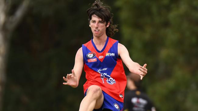 Kye Turner in action for Mernda. Picture: Nathan McNeill