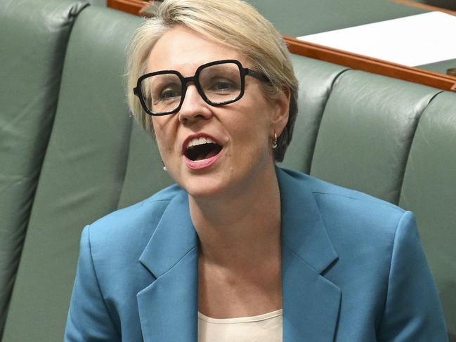 CANBERRA, AUSTRALIA  - NewsWire Photos - November 21, 2024: Minister for the Environment and Water of Australia, Tanya Plibersek during Question Time at Parliament House in Canberra. Picture: NewsWire / Martin Ollman