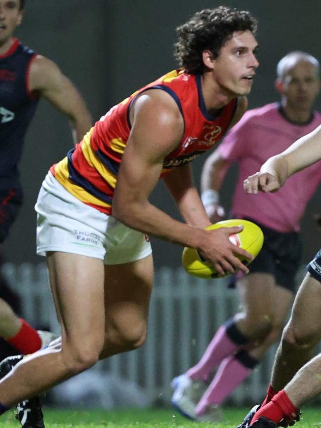 James Borlase is in the mix to make his AFL debut. Picture: SANFL Image/David Mariuz